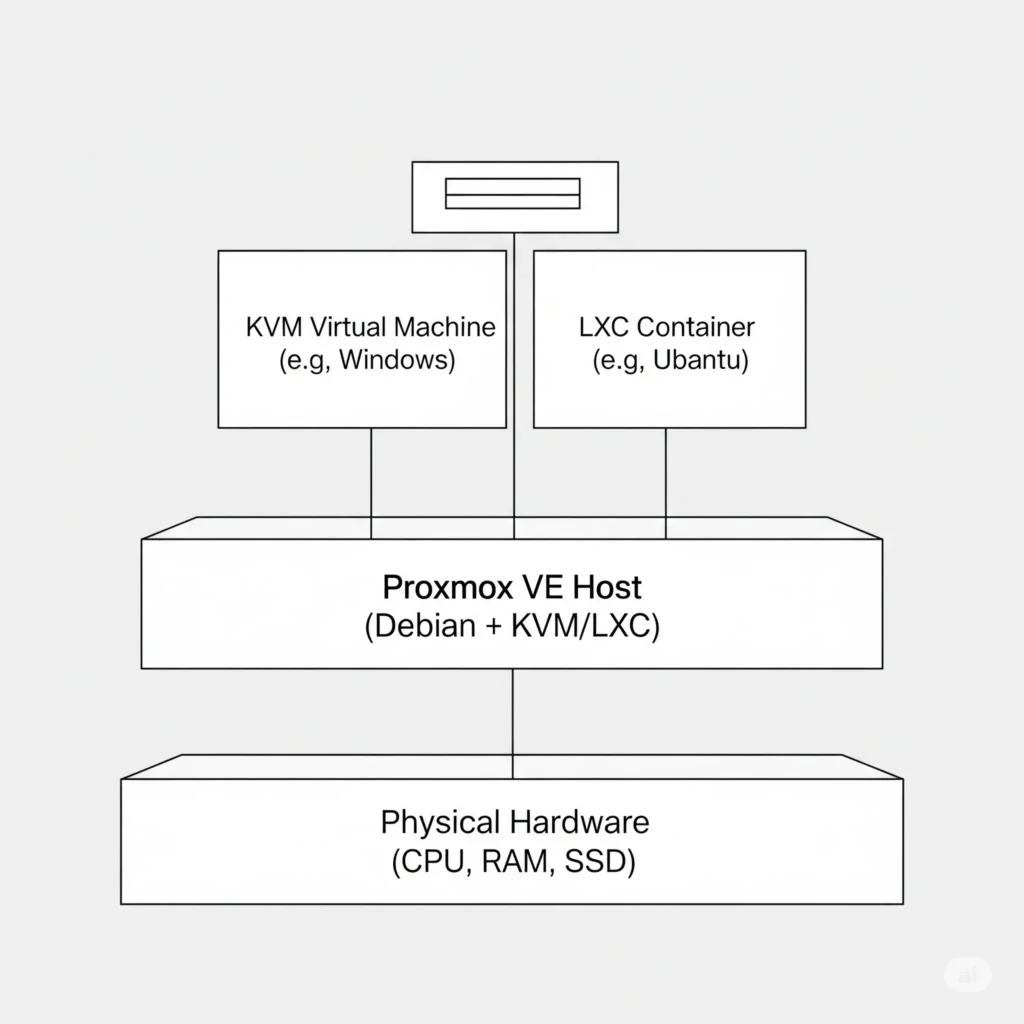 Proxmox VE Architecture Diagram